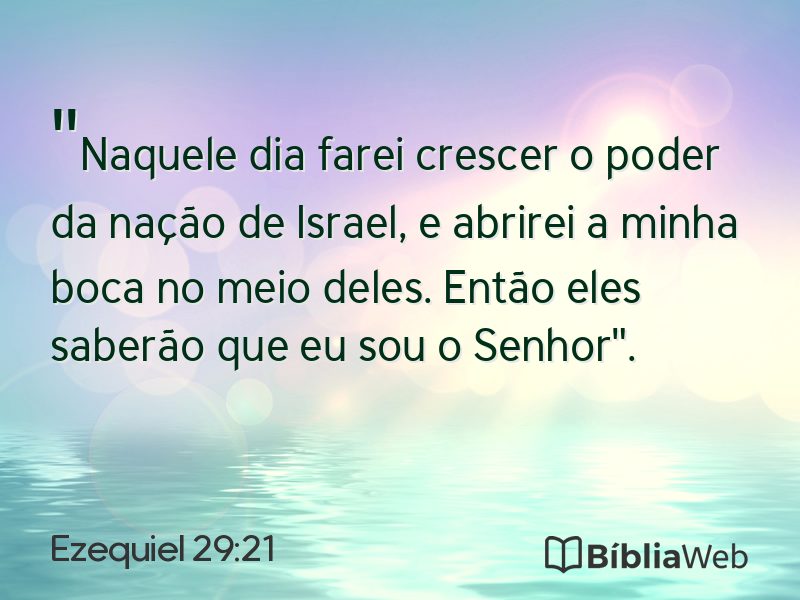 Ezequiel 29:21 em imagem para compartilhar