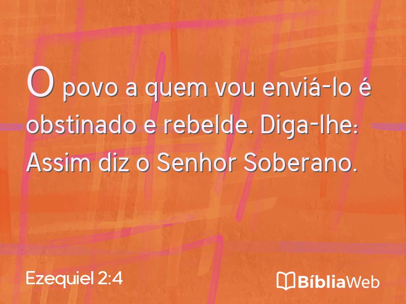 Ezequiel 2:4 em imagem para compartilhar