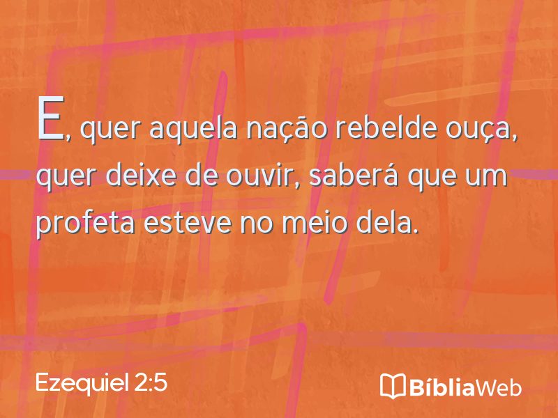 Ezequiel 2:5 em imagem para compartilhar