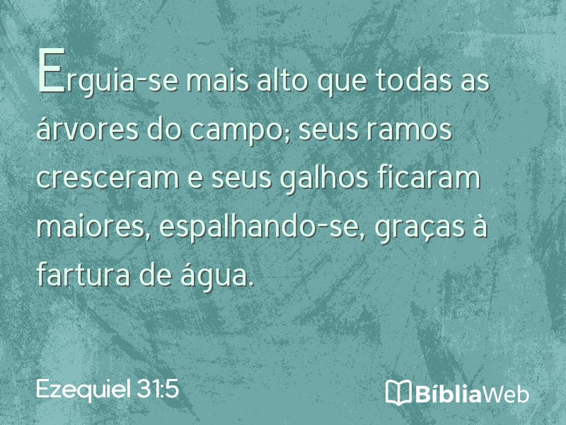 Ezequiel 31:5 em imagem para compartilhar