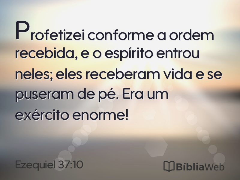Ezequiel 37:10 em imagem para compartilhar