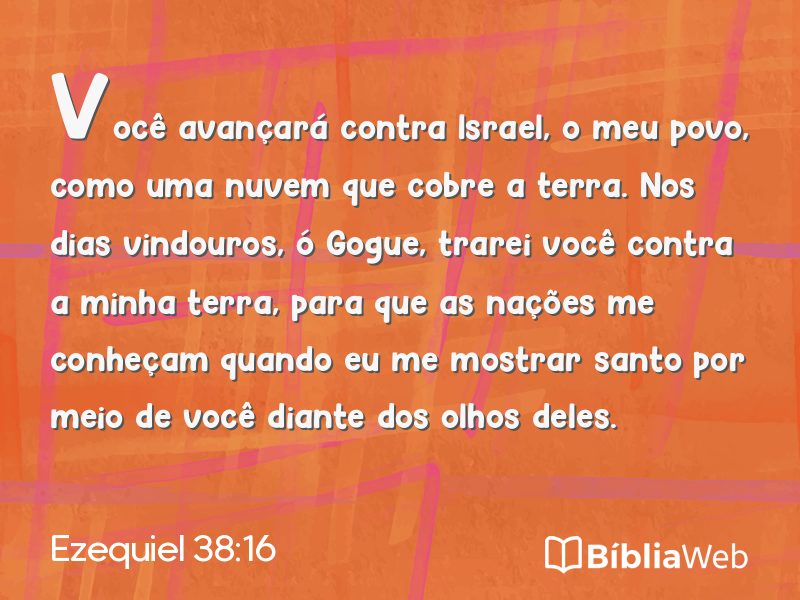Ezequiel 38:16 em imagem para compartilhar