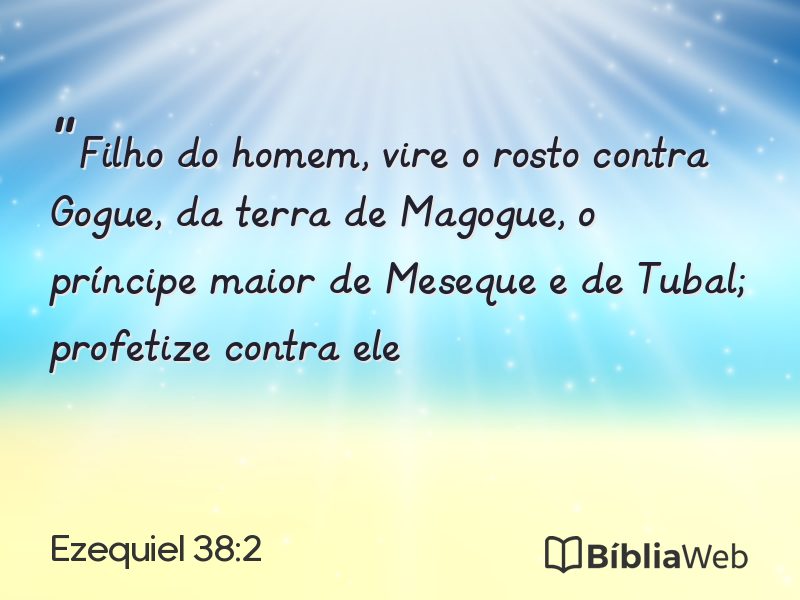 Ezequiel 38:2 em imagem para compartilhar