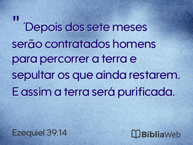 Ezequiel 39:14 em imagem para compartilhar