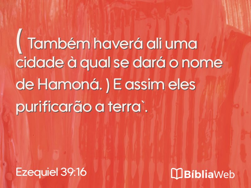 Ezequiel 39:16 em imagem para compartilhar