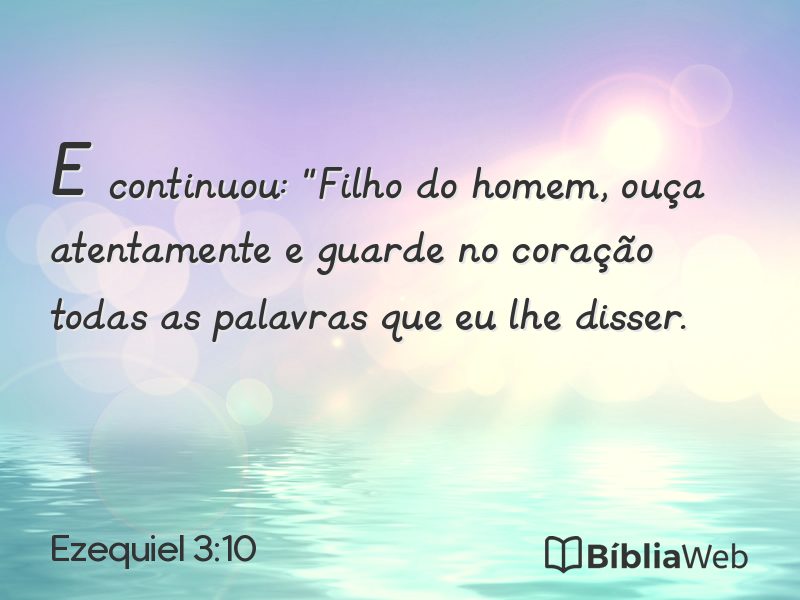 Ezequiel 3:10 em imagem para compartilhar