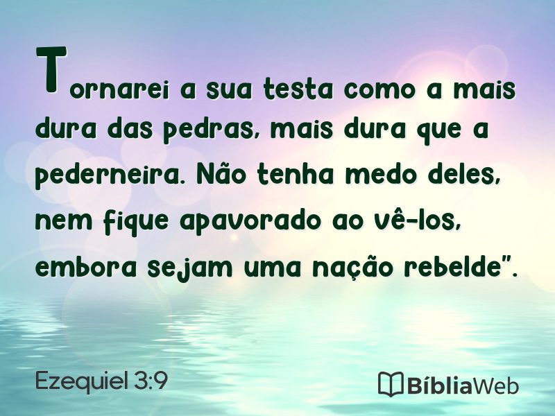 Ezequiel 3:9 em imagem para compartilhar