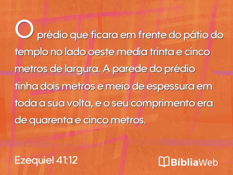 Ezequiel 41:12 em imagem para compartilhar