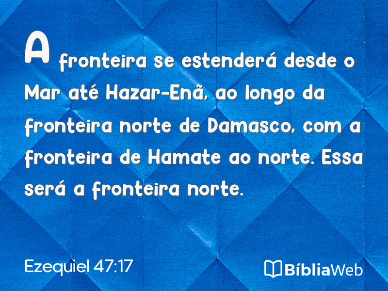 Ezequiel 47:17 em imagem para compartilhar