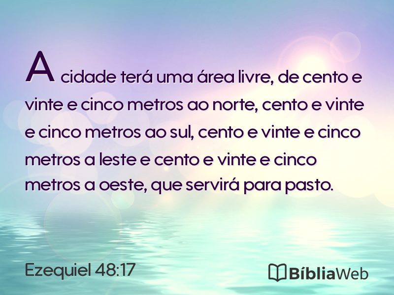 Ezequiel 48:17 em imagem para compartilhar