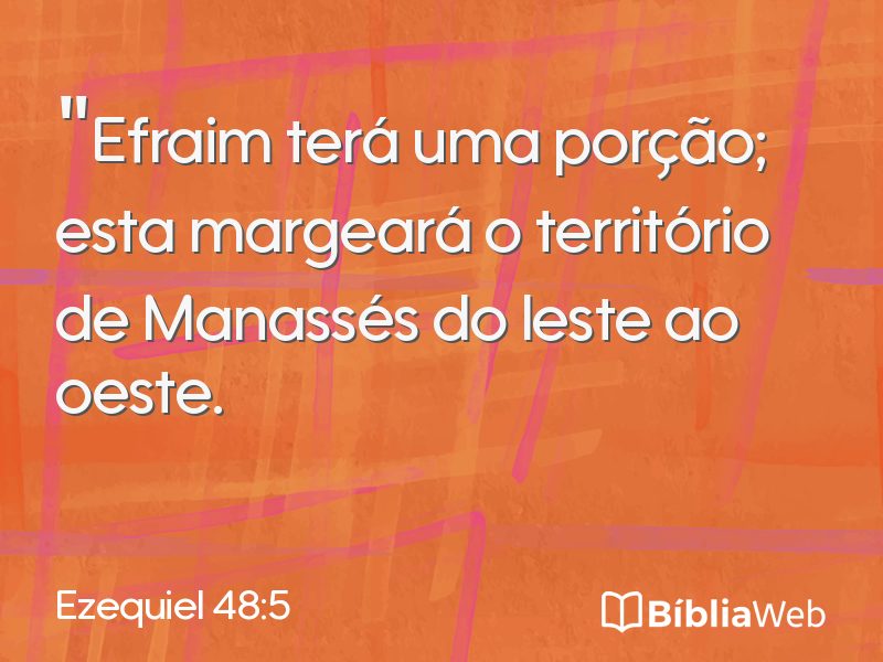 Ezequiel 48:5 em imagem para compartilhar