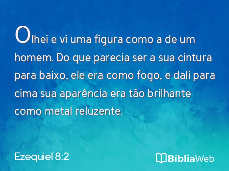 Ezequiel 8:2 em imagem para compartilhar