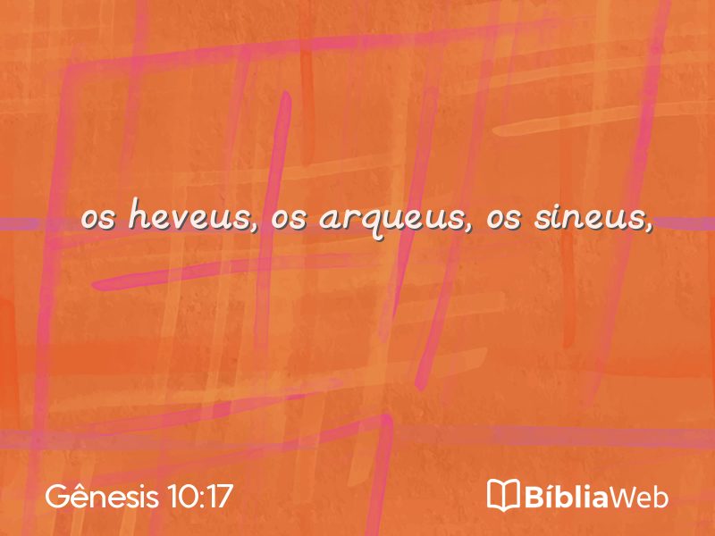 Gênesis 10:17 em imagem para compartilhar