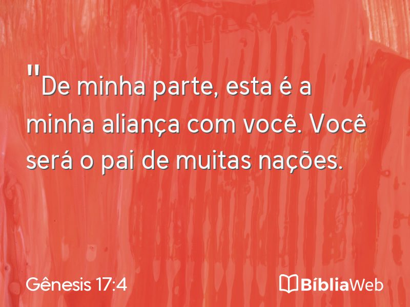Gênesis 17:4 em imagem para compartilhar