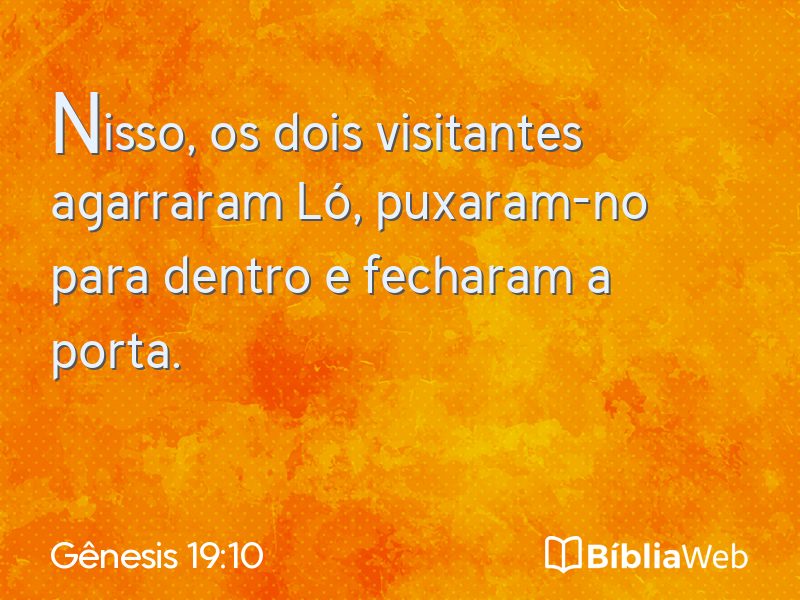 Gênesis 19:10 em imagem para compartilhar