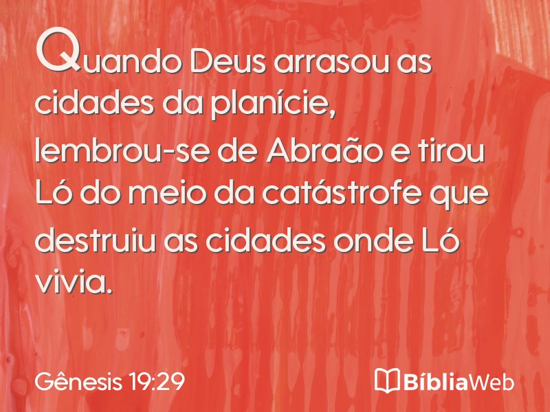 Gênesis 19:29 em imagem para compartilhar