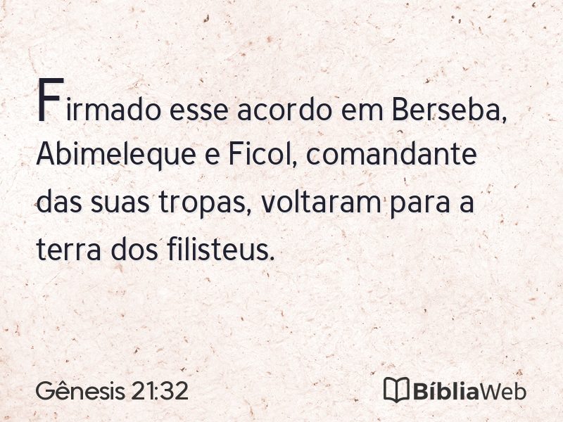 Gênesis 21:32 em imagem para compartilhar