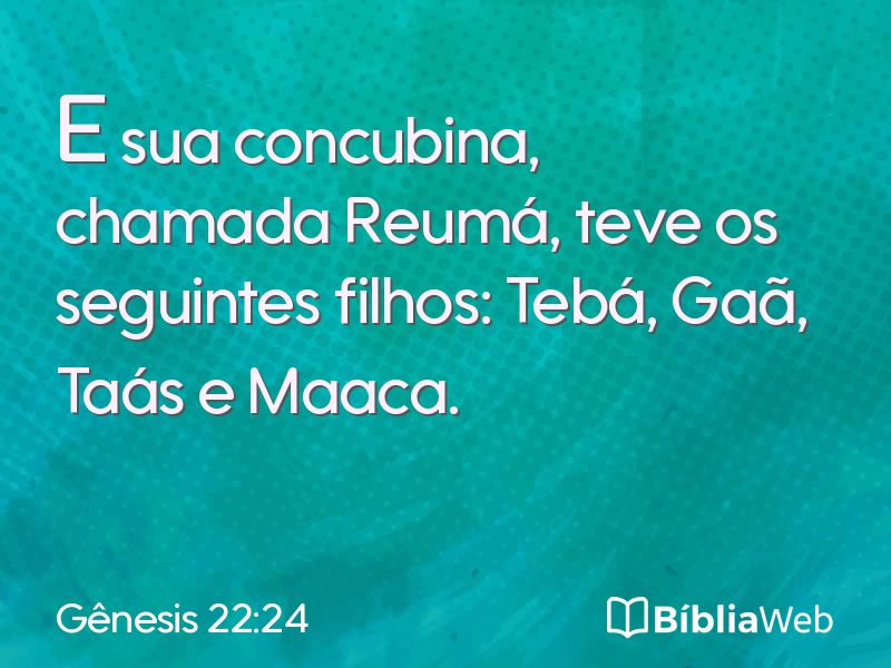 Gênesis 22:24 em imagem para compartilhar