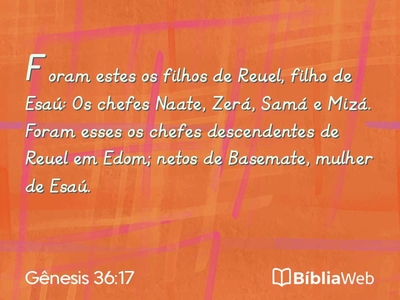 Gênesis 36:17 em imagem para compartilhar