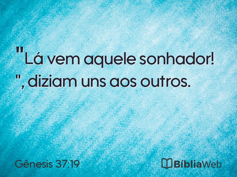 Gênesis 37:19 em imagem para compartilhar