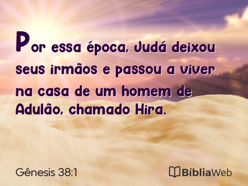Gênesis 38:1 em imagem para compartilhar