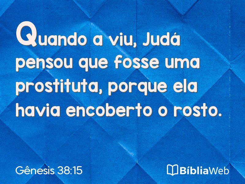 Gênesis 38:15 em imagem para compartilhar
