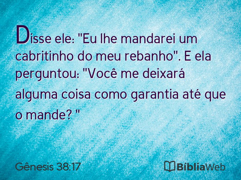 Gênesis 38:17 em imagem para compartilhar