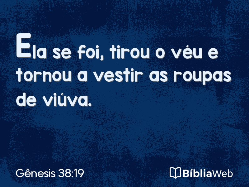 Gênesis 38:19 em imagem para compartilhar