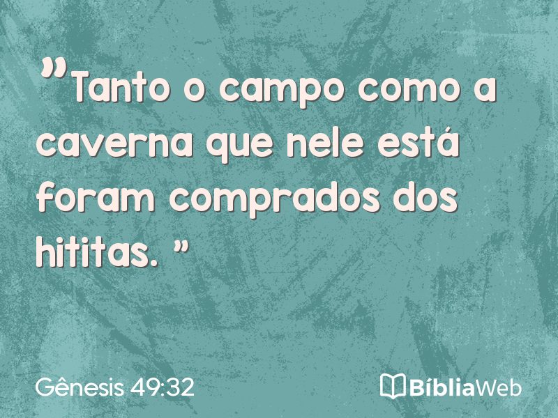 Gênesis 49:32 em imagem para compartilhar