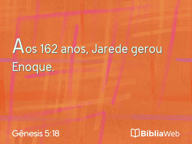 Gênesis 5:18 em imagem para compartilhar