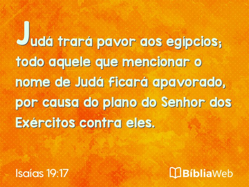 Isaías 19:17 em imagem para compartilhar