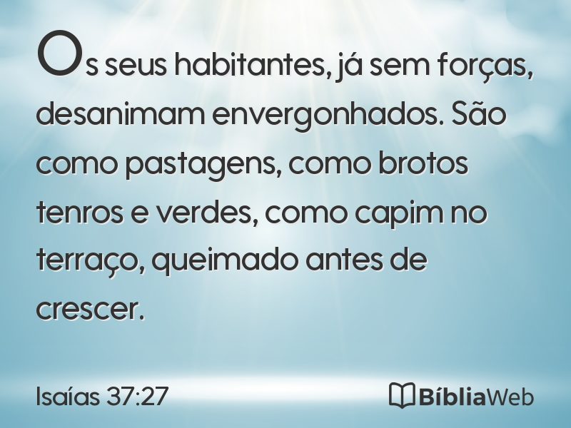 Isaías 37:27 em imagem para compartilhar