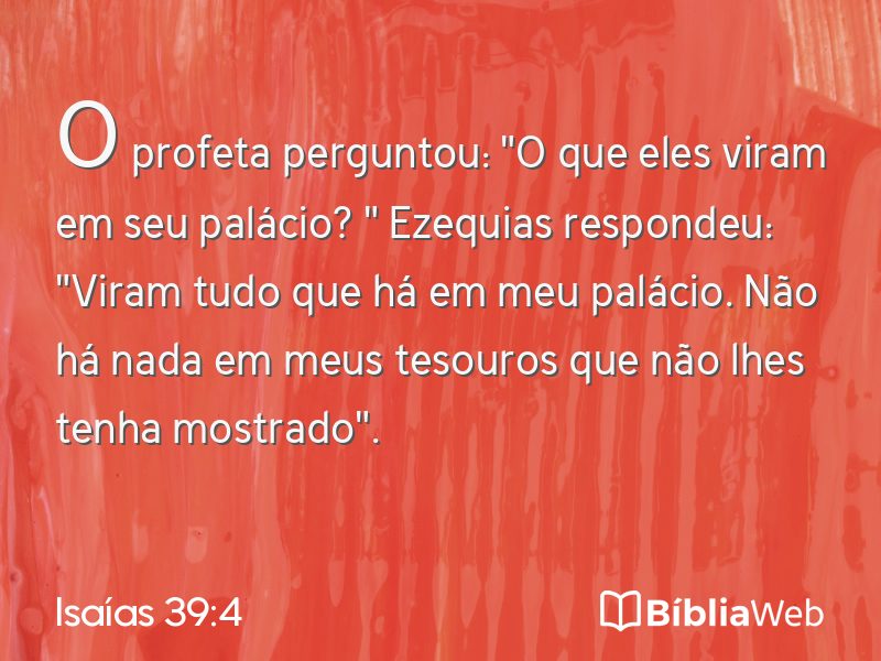 Isaías 39:4 em imagem para compartilhar