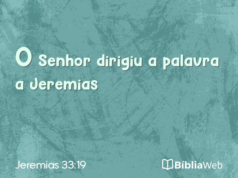Jeremias 33:19 em imagem para compartilhar