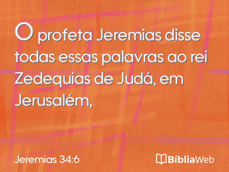 Jeremias 34:6 em imagem para compartilhar