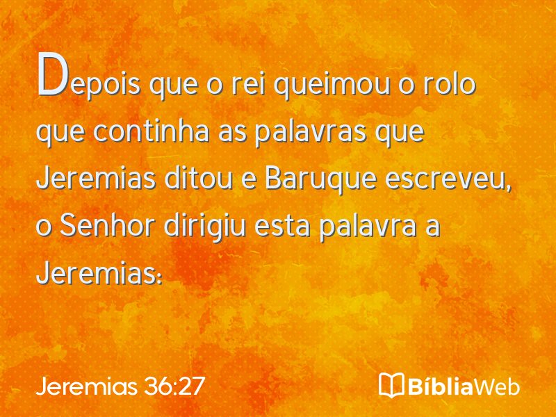 Jeremias 36:27 em imagem para compartilhar