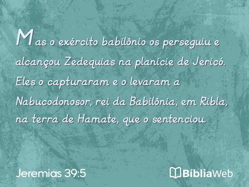 Jeremias 39:5 em imagem para compartilhar