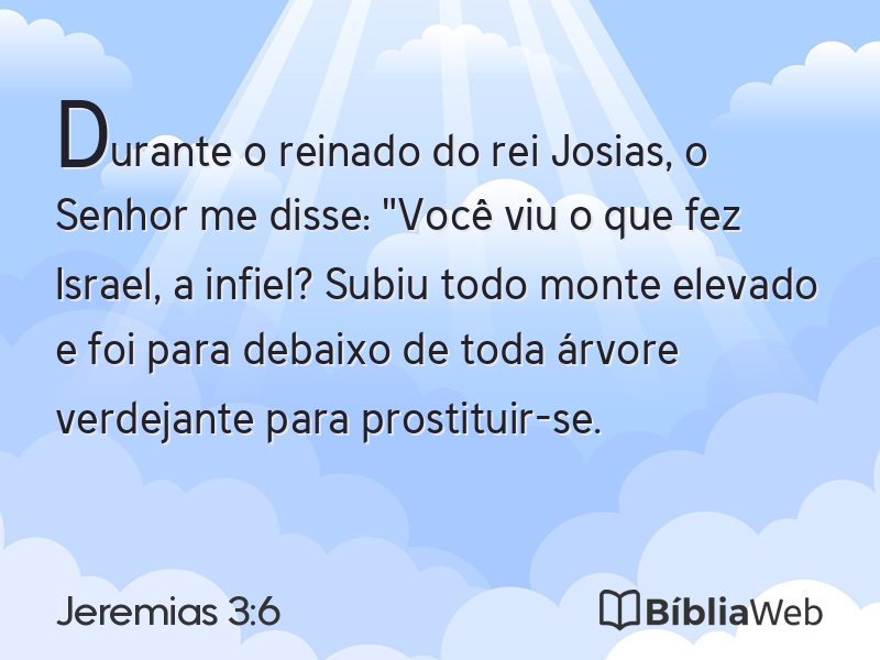 Jeremias 3:6 em imagem para compartilhar