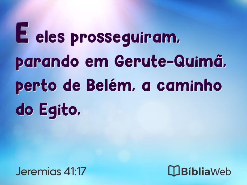 Jeremias 41:17 em imagem para compartilhar