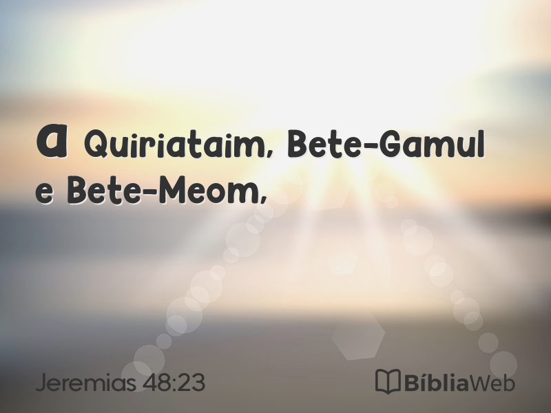 Jeremias 48:23 em imagem para compartilhar