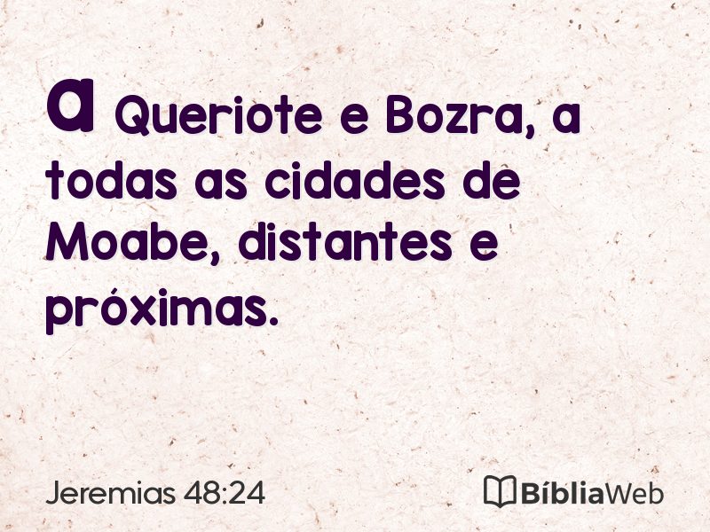 Jeremias 48:24 em imagem para compartilhar