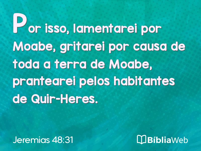 Jeremias 48:31 em imagem para compartilhar