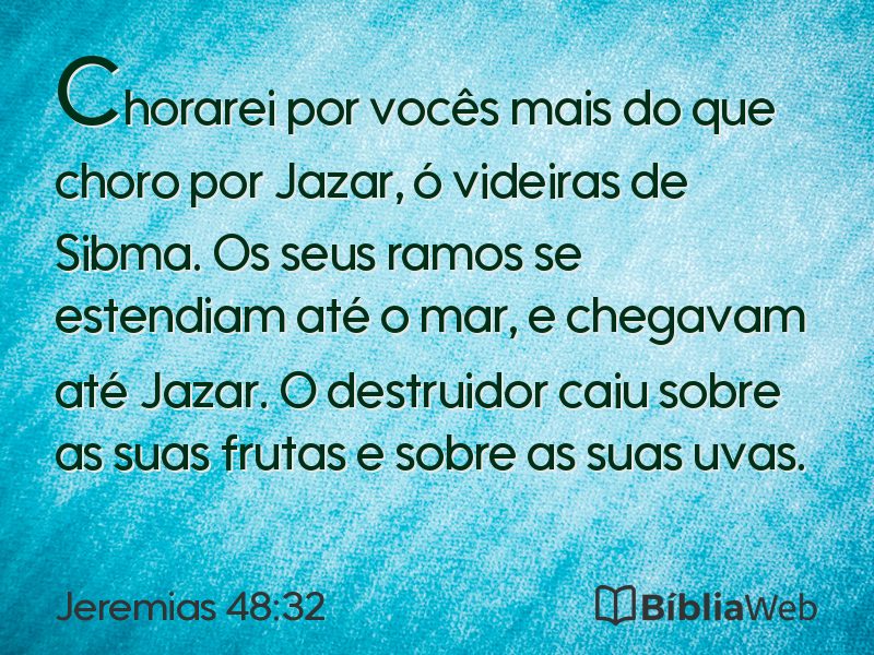 Jeremias 48:32 em imagem para compartilhar