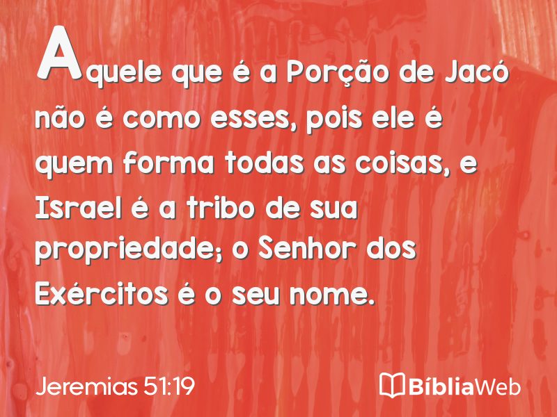 Jeremias 51:19 em imagem para compartilhar