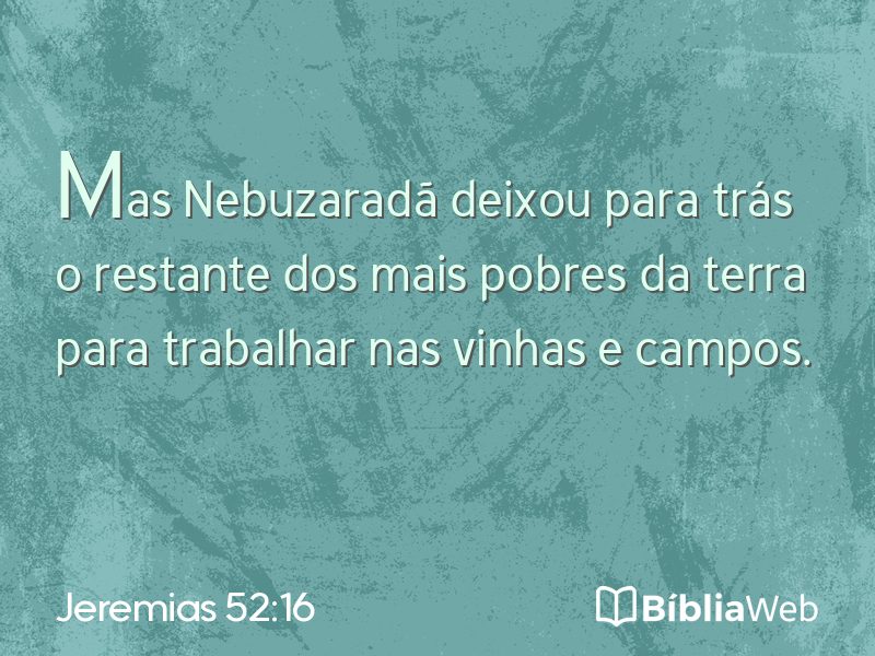Jeremias 52:16 em imagem para compartilhar