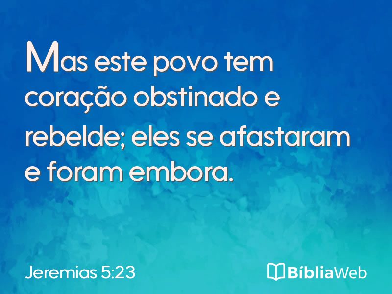 Jeremias 5:23 em imagem para compartilhar