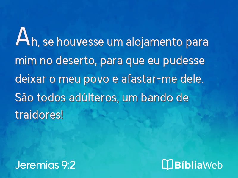 Jeremias 9:2 em imagem para compartilhar