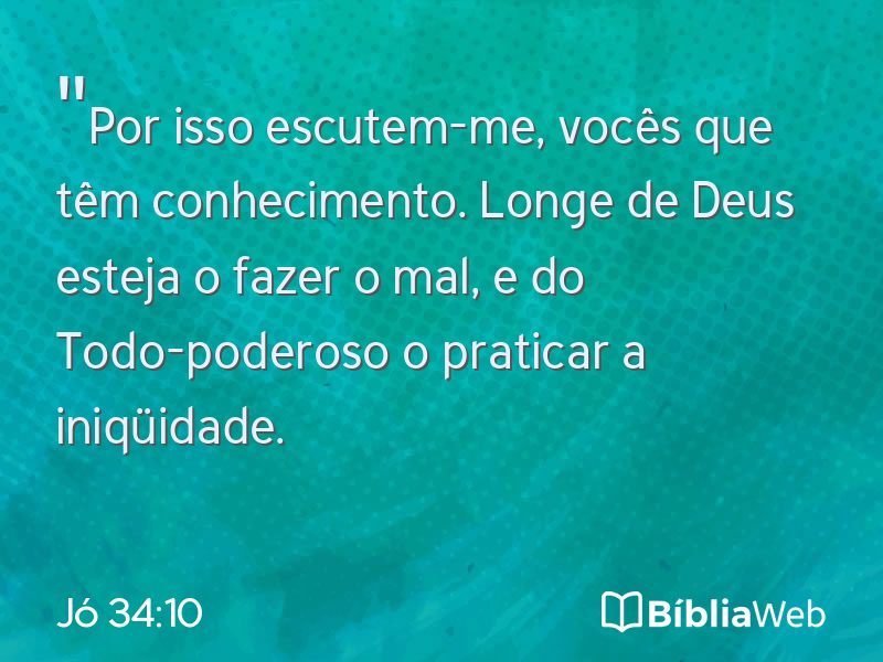 Jó 34:10 em imagem para compartilhar
