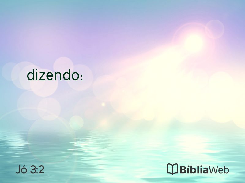 Jó 3:2 em imagem para compartilhar