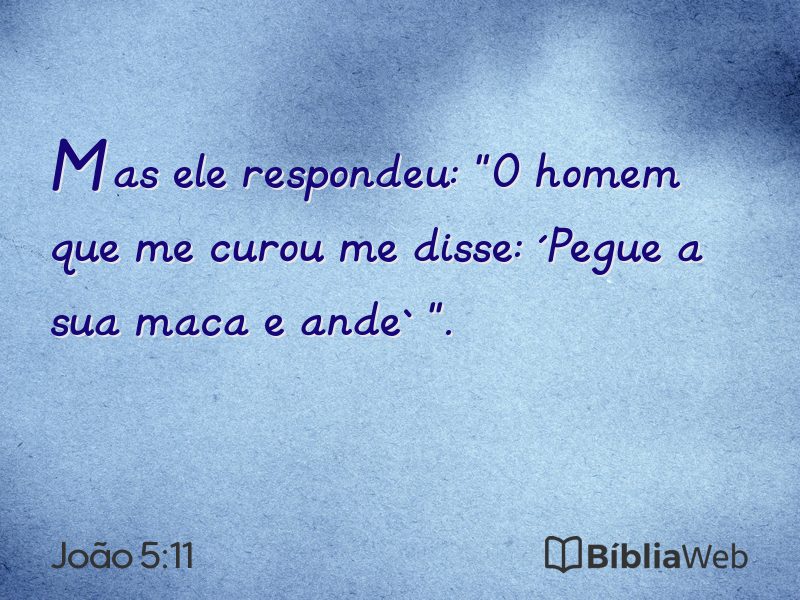 João 5:11 em imagem para compartilhar